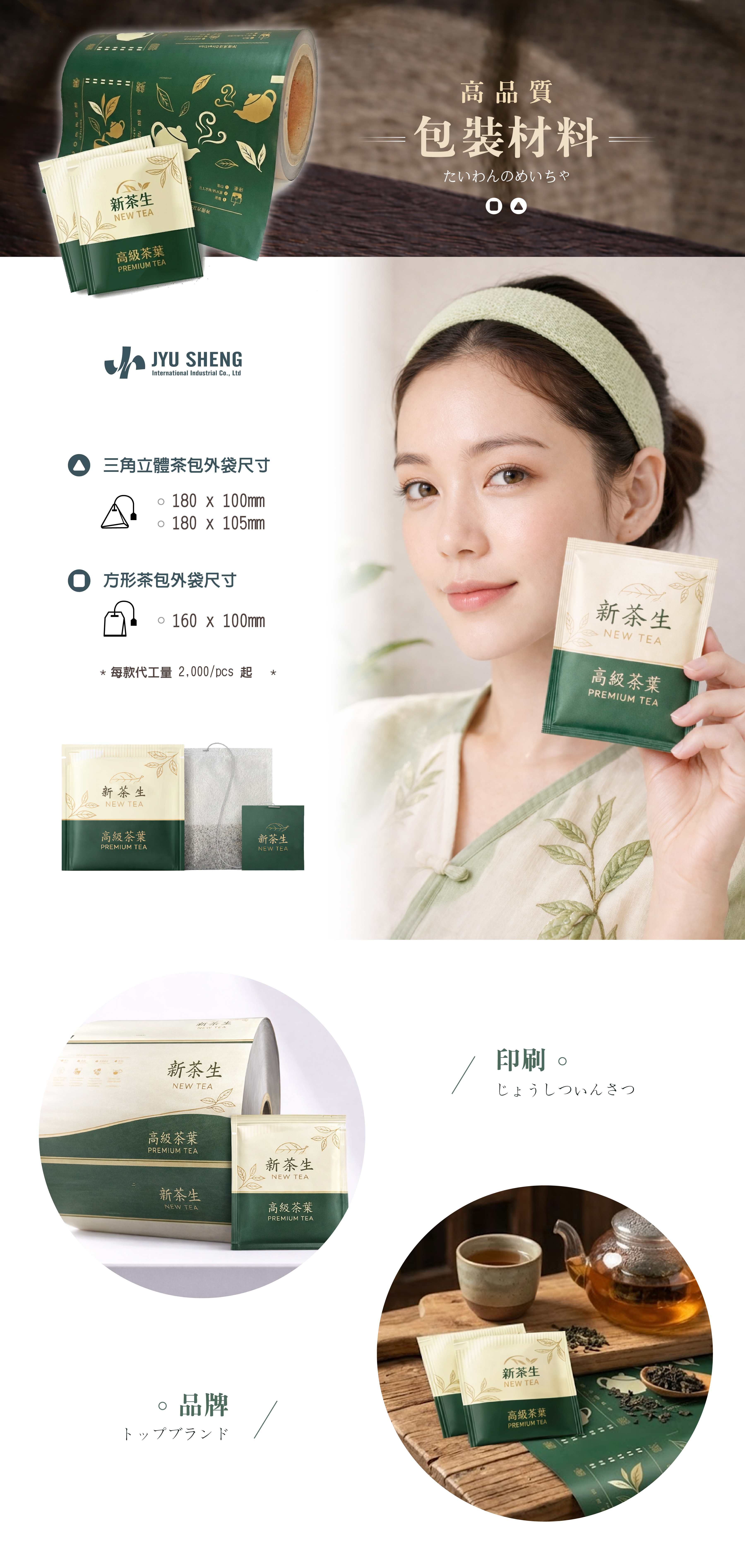鉅昇 膠捲式外袋